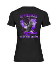Alzheimer Be Stronger 2 Sides Premium Fit Ladies Tee tile