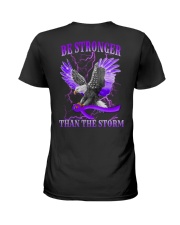 Alzheimer Be Stronger 2 Sides Ladies T-Shirt tile