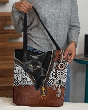 Black Cat All-over Tote aos-all-over-tote-lifestyle-front-10