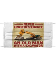 Never Underestimate An Old Man WIth A Excavator Mask tile