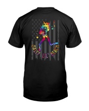 Scuba Diving Salty Lil' Beach Classic T-Shirt back