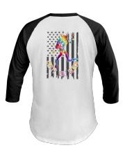 Scuba Diving Salty Lil' Beach Baseball Tee tile