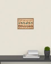Flamingo God Says You Are 17x11 Poster poster-landscape-17x11-lifestyle-08