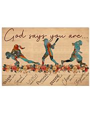 Multiple Sports - God Says You Are - Female 17x11 Poster front