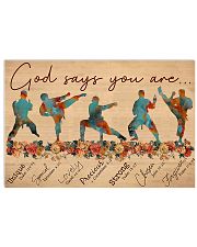 Jiu-Jitsu God Says You Are 17x11 Poster front