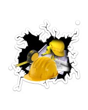 Engineer Crack Sticker - Single (Vertical) front