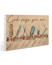 Barber God Say You Are Gallery Wrapped Canvas Prints tile