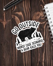 Camping - Go Outside Sticker Sticker - Single (Vertical) aos-sticker-single-vertical-lifestyle-front-05