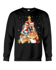 Sheltie Christmas Tree T Shirt Xmas Gift For Shelt Crewneck Sweatshirt thumbnail