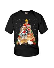 Sheltie Christmas Tree T Shirt Xmas Gift For Shelt Youth T-Shirt thumbnail