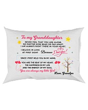 MY GRANDDAUGHTER - GRANDPA Rectangular Pillowcase back