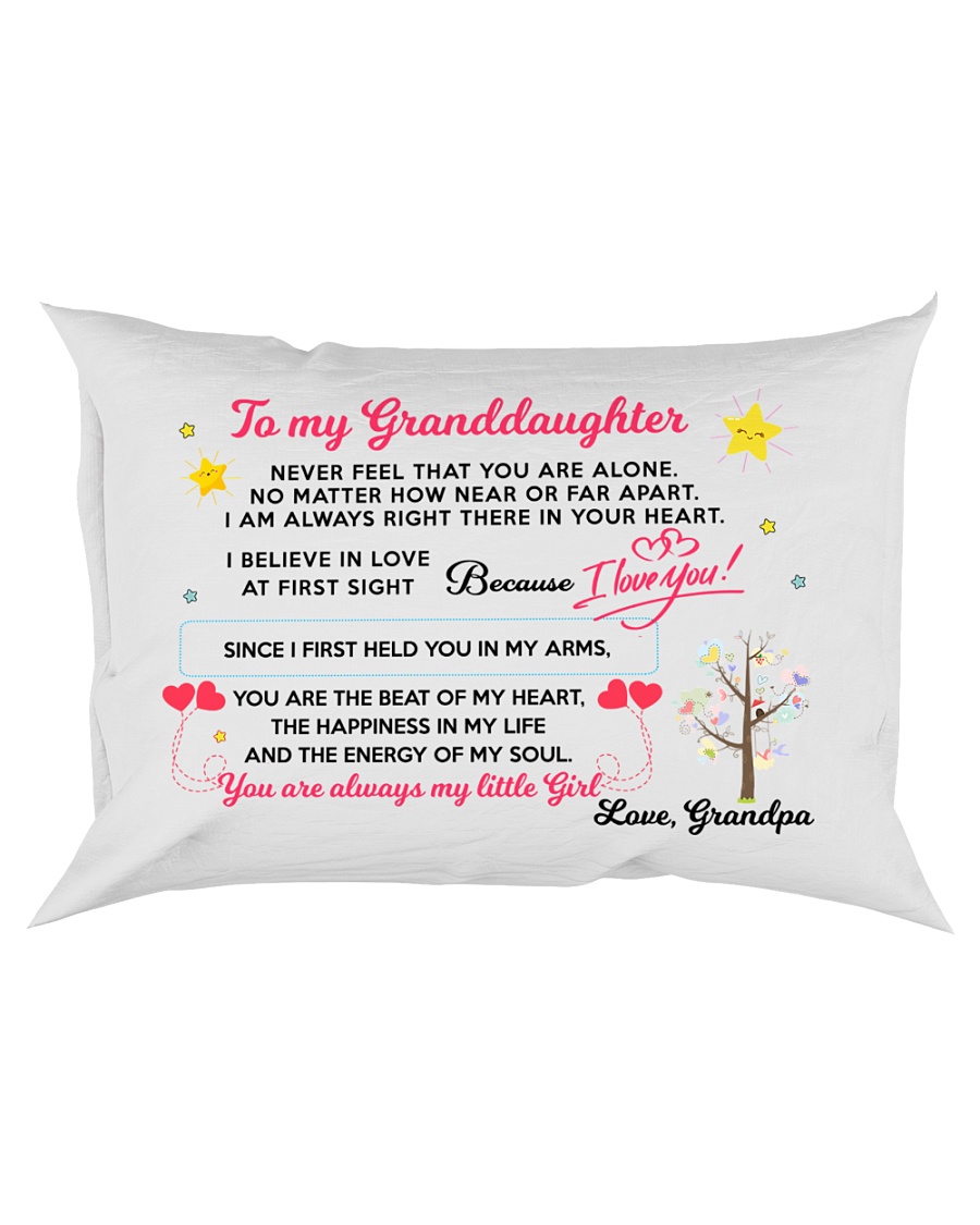 MY GRANDDAUGHTER - GRANDPA Rectangular Pillowcase