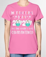 Mothers Day The One Where I Was Quarantined Ladies T-Shirt garment-tshirt-ladies-front-01