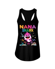 Nana Shark Doo Doo Doo Shirt Ladies Flowy Tank thumbnail