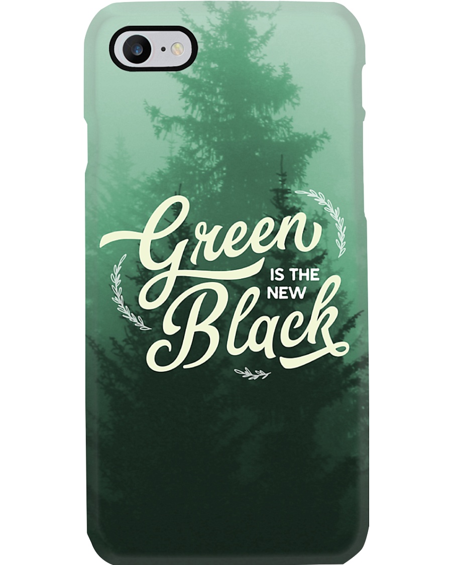 Green is the New Black Phone Case