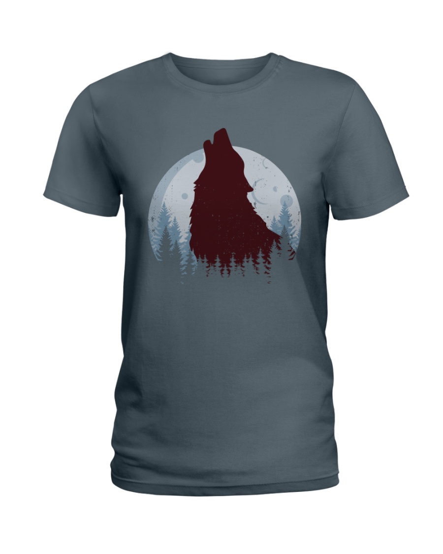 Howling Wolf Ladies T-Shirt