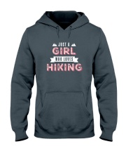 Just a Girl Who Loves Hiking Hooded Sweatshirt front