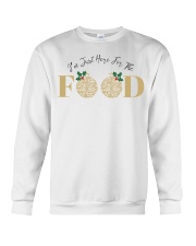 I'm Just Here For The Food - Love Food Crewneck Sweatshirt thumbnail