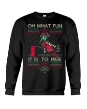 BARREL RACING CHRISTMAS Sweater Crewneck Sweatshirt front
