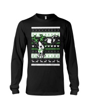 Boston Terrier Lovers Shirt - Christmas Sweater Long Sleeve Tee thumbnail