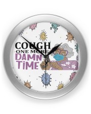 Madea Cough one more damn time face mask Clock tile