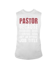 Pastor because hardcore devil mug Sleeveless Tee tile