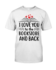 I love you to the bookstore and back shirt Premium Fit Mens Tee tile