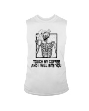 Skeleton Touch My Coffee And I Will Bite You Mug Sleeveless Tee tile