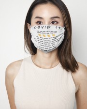Covid 19 friends song mug 2 Layer Face Mask - Single aos-face-mask-2-layers-lifestyle-front-02