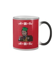 DiCaprio christmas jumper and sweatshirt Color Changing Mug tile