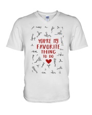 You are My Favorite Thing To Do Mug V-Neck T-Shirt tile