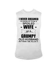 Grumpy old husband grow up to be a spoiled wife Sleeveless Tee tile