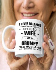 Grumpy old husband grow up to be a spoiled wife Mug ceramic-mug-lifestyle-67
