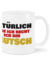 Natürlich habe ich recht ich bin deutsch becher Mug front