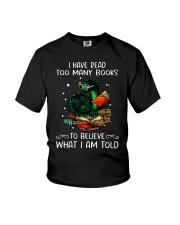Dragon I have read too many books believe shirt Youth T-Shirt tile