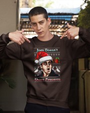 Joey doesn't share presents christmas jumper and s Crewneck Sweatshirt apparel-crewneck-sweatshirt-lifestyle-04