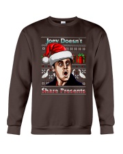 Joey doesn't share presents christmas jumper and s Crewneck Sweatshirt front