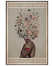 Vinyl Wine Lose Your Mind Find Your Soul Poster 11x17 Poster front