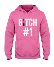 Bitch 1 Bitch 2 Bitch 3 matching friend Hooded Sweatshirt tile