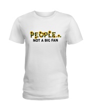 Sunflower People Not a Big Fan Ladies T-Shirt tile