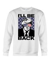Trump 2024 Mug I'll Be Back Patriotic Stars Stripe Crewneck Sweatshirt tile