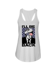 Trump 2024 Mug I'll Be Back Patriotic Stars Stripe Ladies Flowy Tank tile