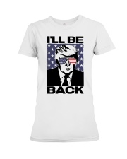 Trump 2024 Mug I'll Be Back Patriotic Stars Stripe Premium Fit Ladies Tee tile
