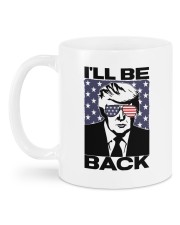 Trump 2024 Mug I'll Be Back Patriotic Stars Stripe Mug back