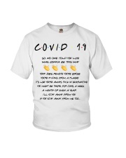 Covid 19 no one told you life was gonna be this Youth T-Shirt tile