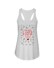 I promise to alway be by your side mug Ladies Flowy Tank tile