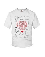 I promise to alway be by your side mug Youth T-Shirt tile