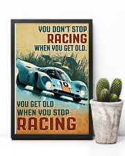 Sport car you don't stop racing when you get old p 11x17 Poster lifestyle-poster-8