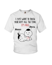 I just want to touch your butt all the time mug Youth T-Shirt tile