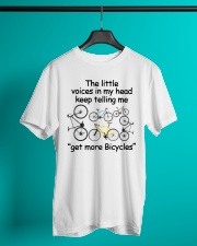 The little voices in my head get more bicycles Classic T-Shirt lifestyle-mens-crewneck-front-3